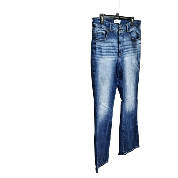 BKE Women 33x31.5 Parker Boot Stretch Jeans Blue Universal Fit Bootcut High Rise - Picture 5 of 16